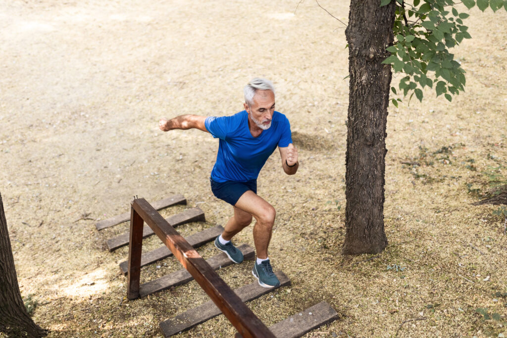 running stairs, fall prevention, fall prevention exercises, balance, quick feet, healthandwellness.com